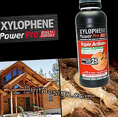 Xylophene Power Pro: tratamento de madeira não afetada