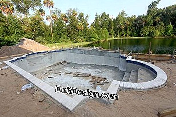 Bygging av et svømmebasseng: stadier av montering av bassenget