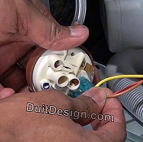 Yeni basınç şalterindeki konnektörlerin bağlantı sıralarında herhangi bir hata yapmamaya dikkat edin!
