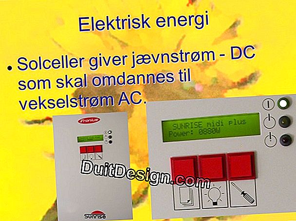 Elektrisk eller termisk pumpe