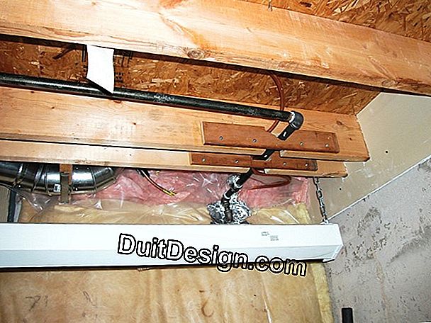 Reinforce the insulation of a double-wall