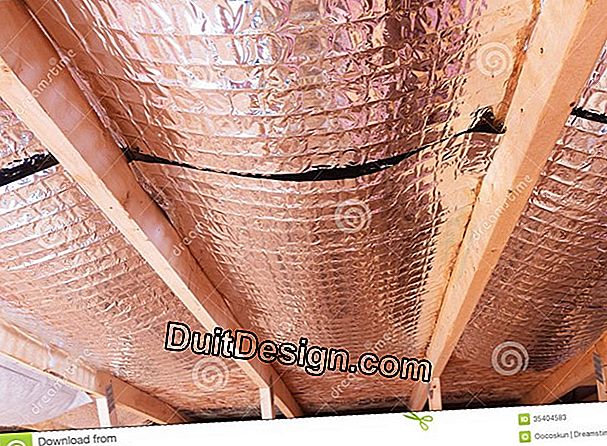 Ventilation between cover and insulation