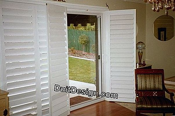 Replace swing shutters with sliding shutters.