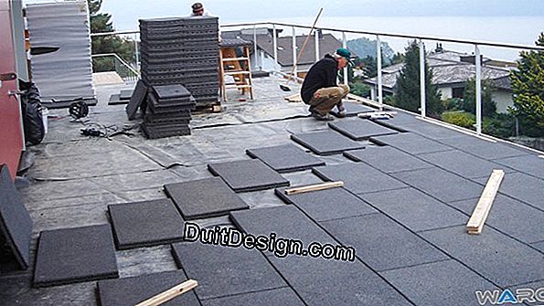 Renovate the flooring of a terrace