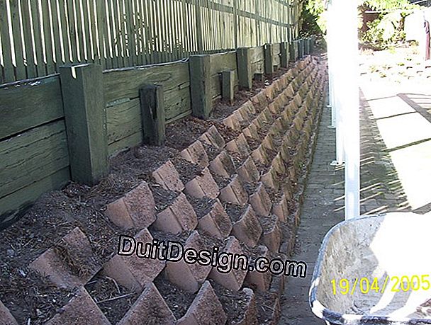 Concrete block: build a wall