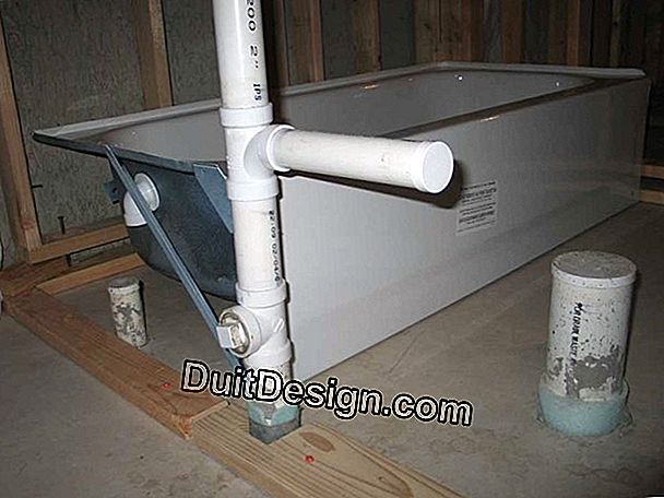 Install a bathtub in the bathroom