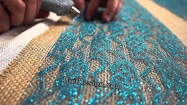 DIY tutorial: make a tablecloth tarlatane