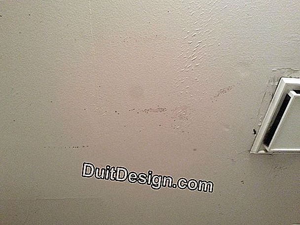 Why does a painting come off in the bathroom?