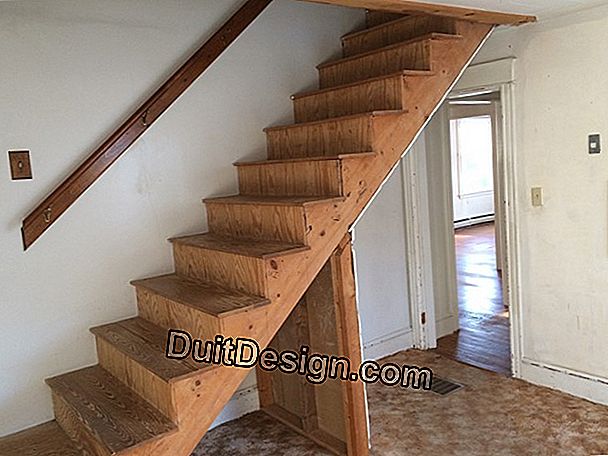 Renovate an old staircase