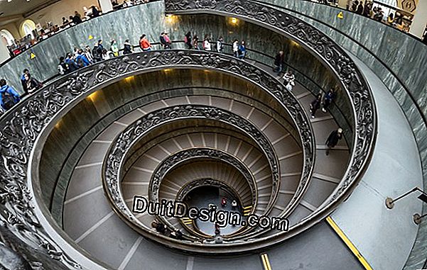 The spiral staircase