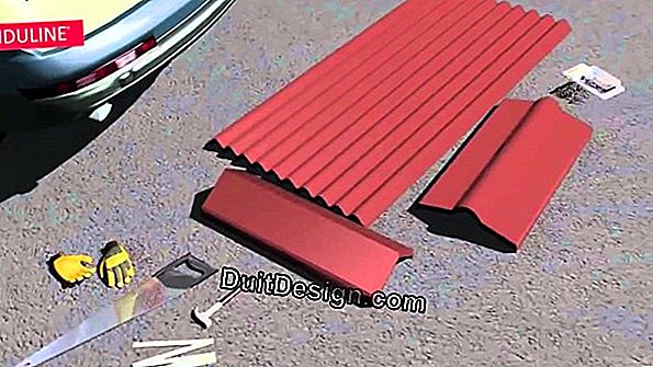 Installation of an Onduline® Easyfix roof