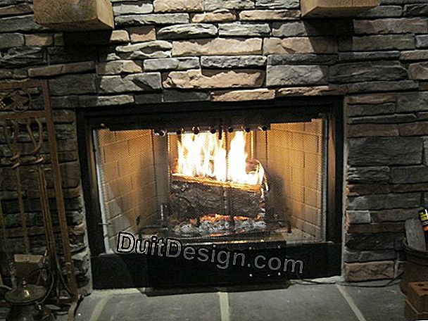 The fireplace heat recovery