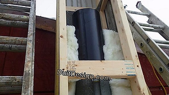 How to insulate a double wall?