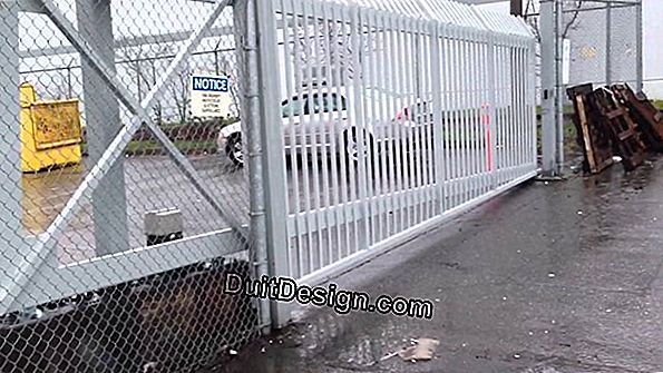 Tutorial: install an aluminum sliding gate