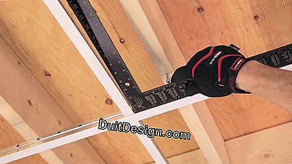 How to put frisette under a roof overhang