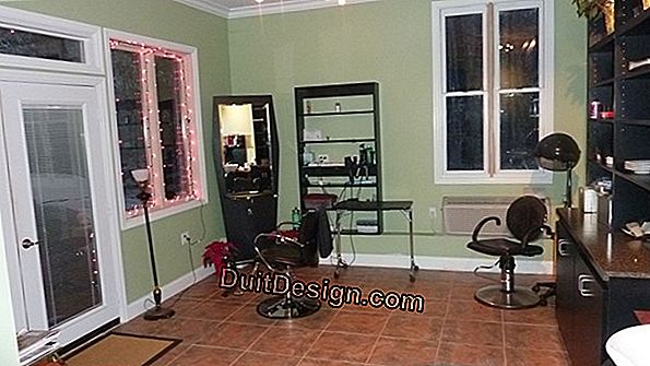 How to turn a garage into a hair salon?