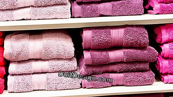When should the towels be washed?