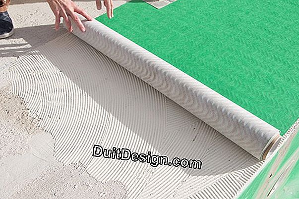 Impermeabilización de una terraza de gres porcelánico.