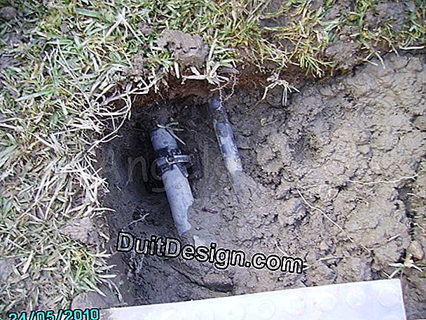Detectar una fuga de agua en una red enterrada.