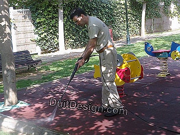 Eliminar las manchas de óxido de un yeso raspado.