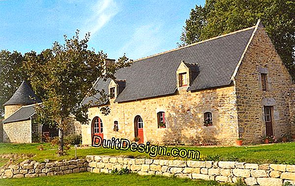 Vivir en una casa de campo bretona: la obra de construcción