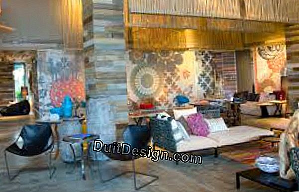 Dekorasi hippie chic untuk rumah saya