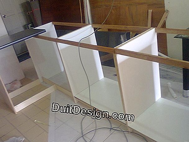 DIY: bagaimana membuat kabinet dapur yang diperbuat daripada konkrit berudara