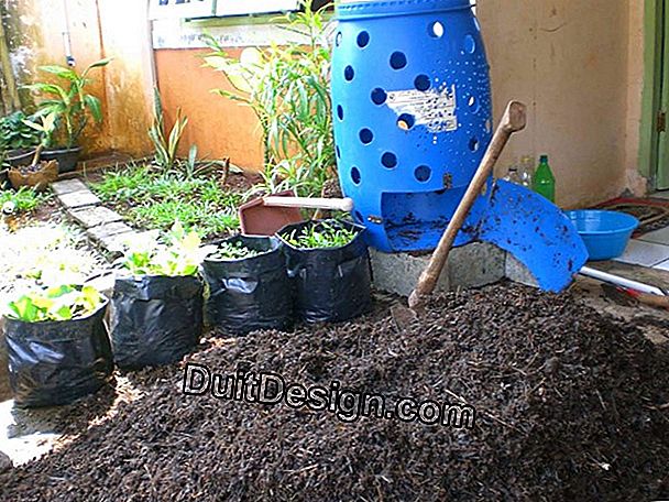 Penggunaan kompos dalam berkebun