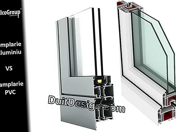 Alegeți între ferestre din aluminiu sau PVC
