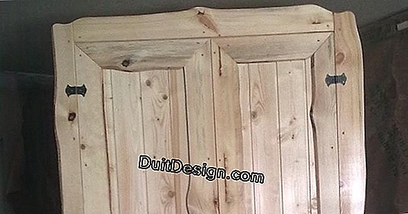 Faceți un dulap de perete despărțitor din lemn