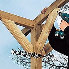 Installa un kit di pergola in legno: pergola