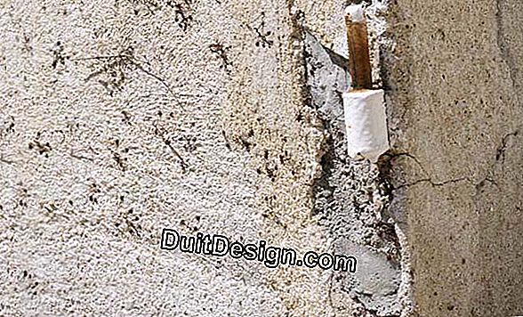 Reconstituiți unghiul spart al unui perete de beton